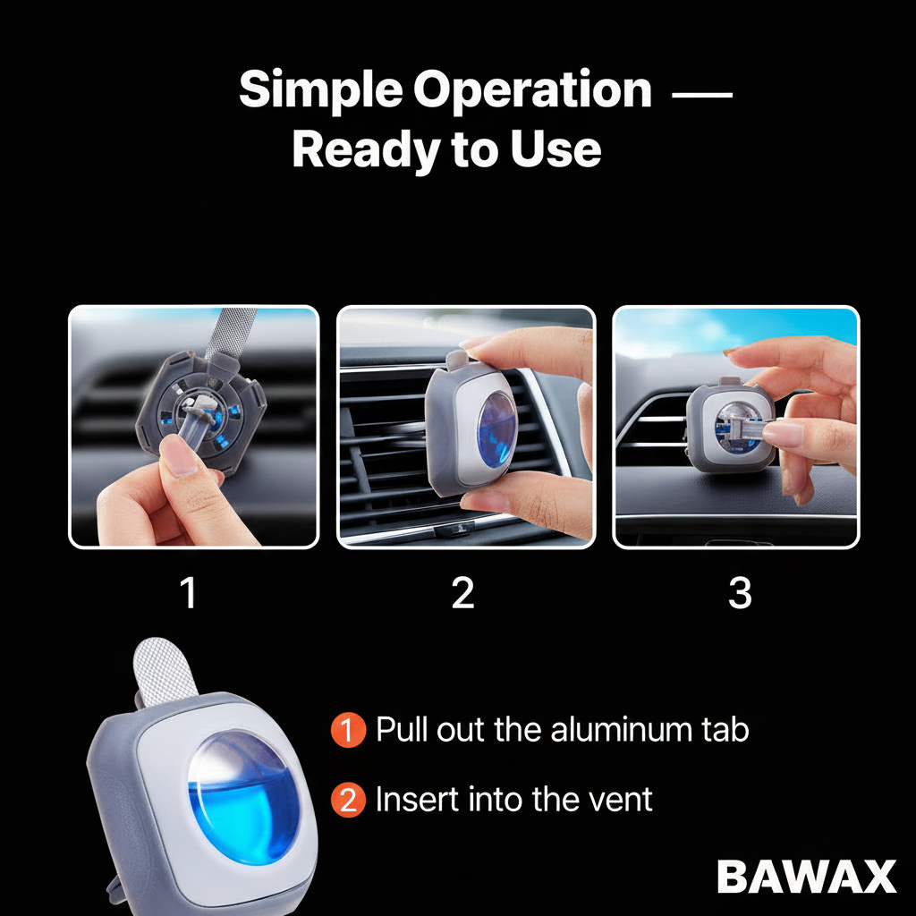 Air Freshener Instructions - BAWAX