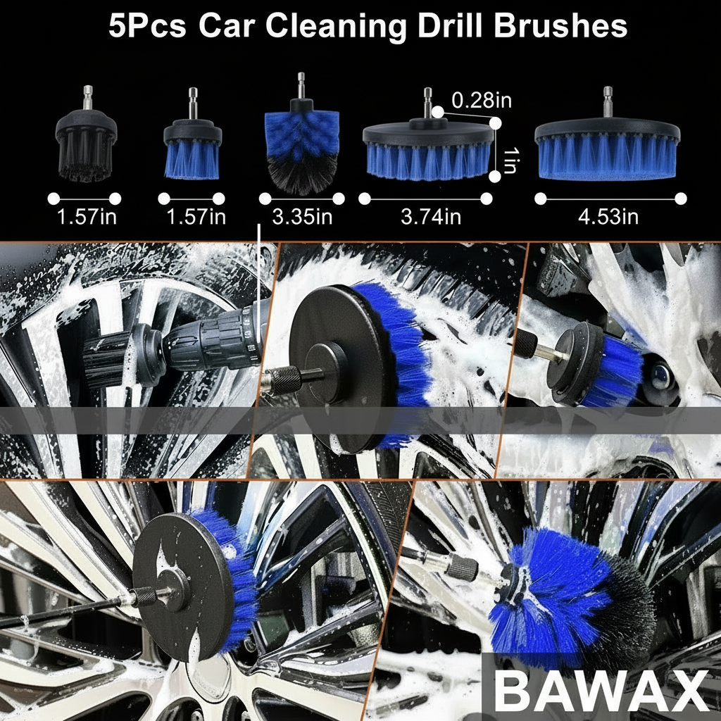 Drill Brushes - BAWAX