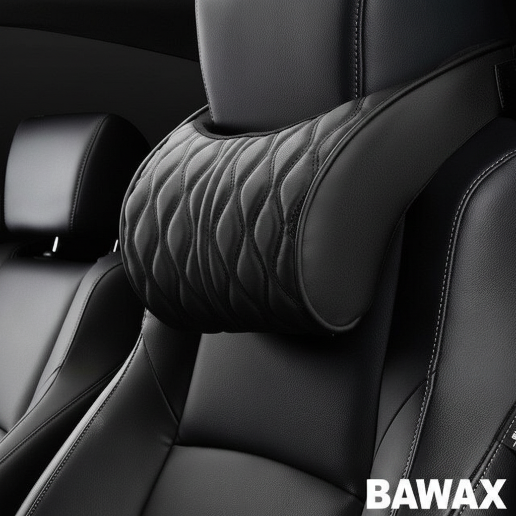 Neck Pillow Black - BAWAX