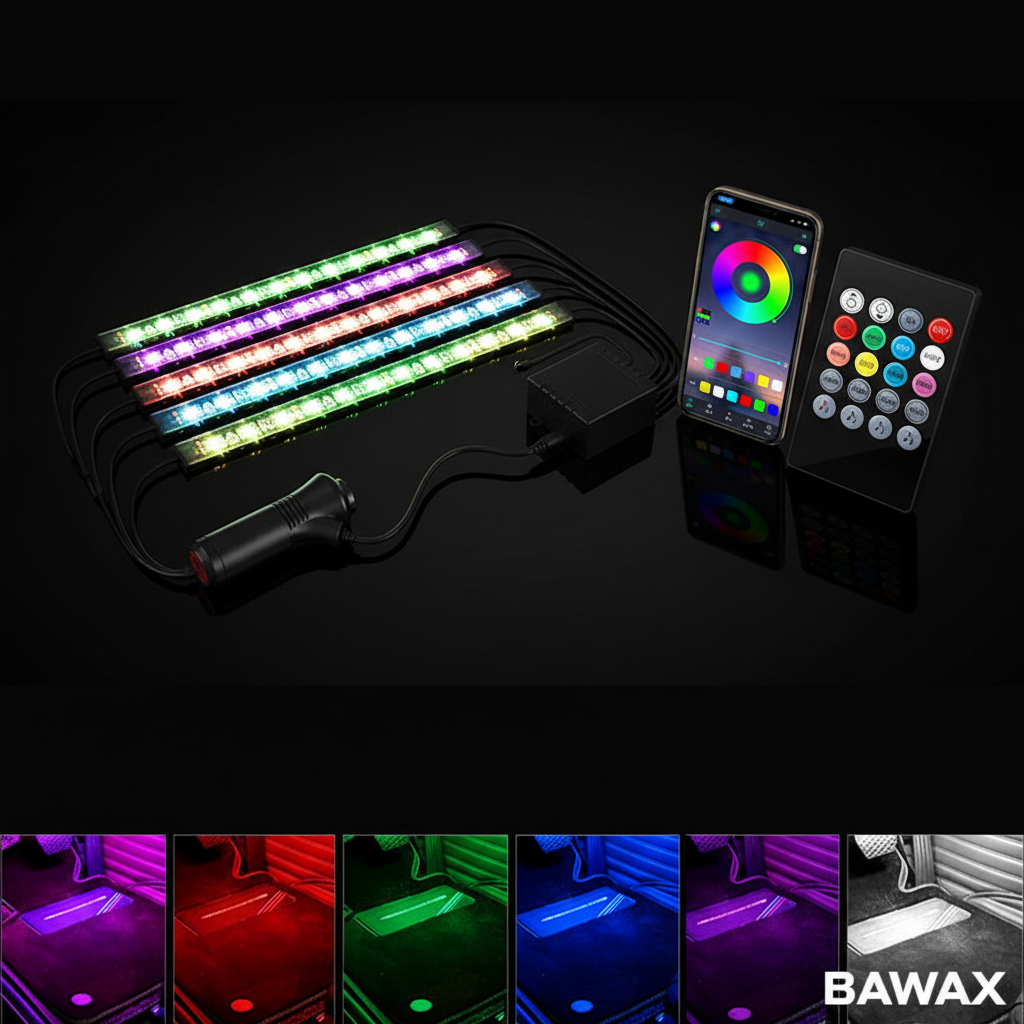 RGB LED Controls - BAWAX