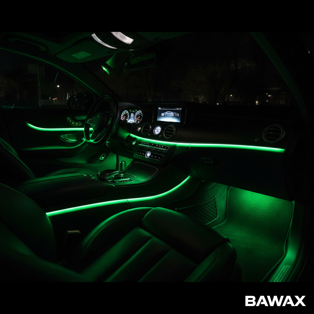 RGB LED Green Night - BAWAX