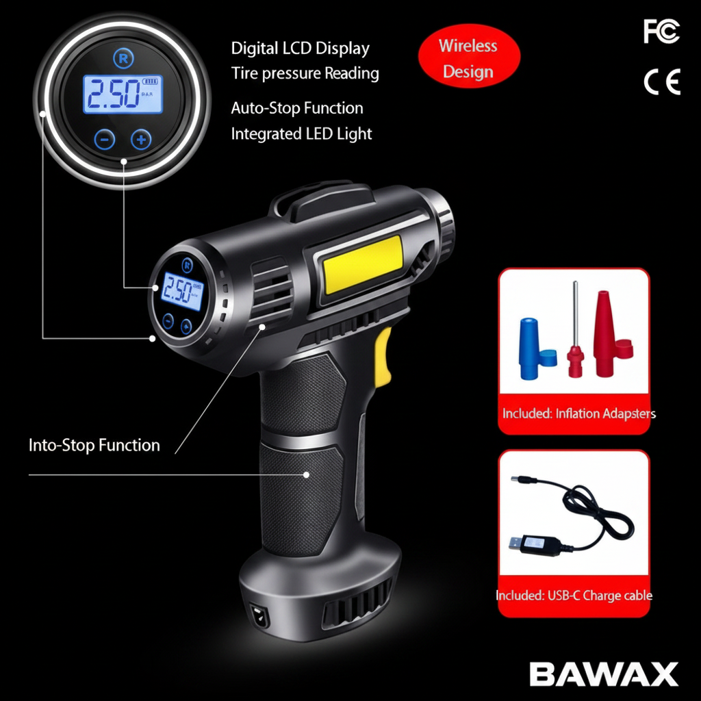 Tire Inflator Features v2 - BAWAX
