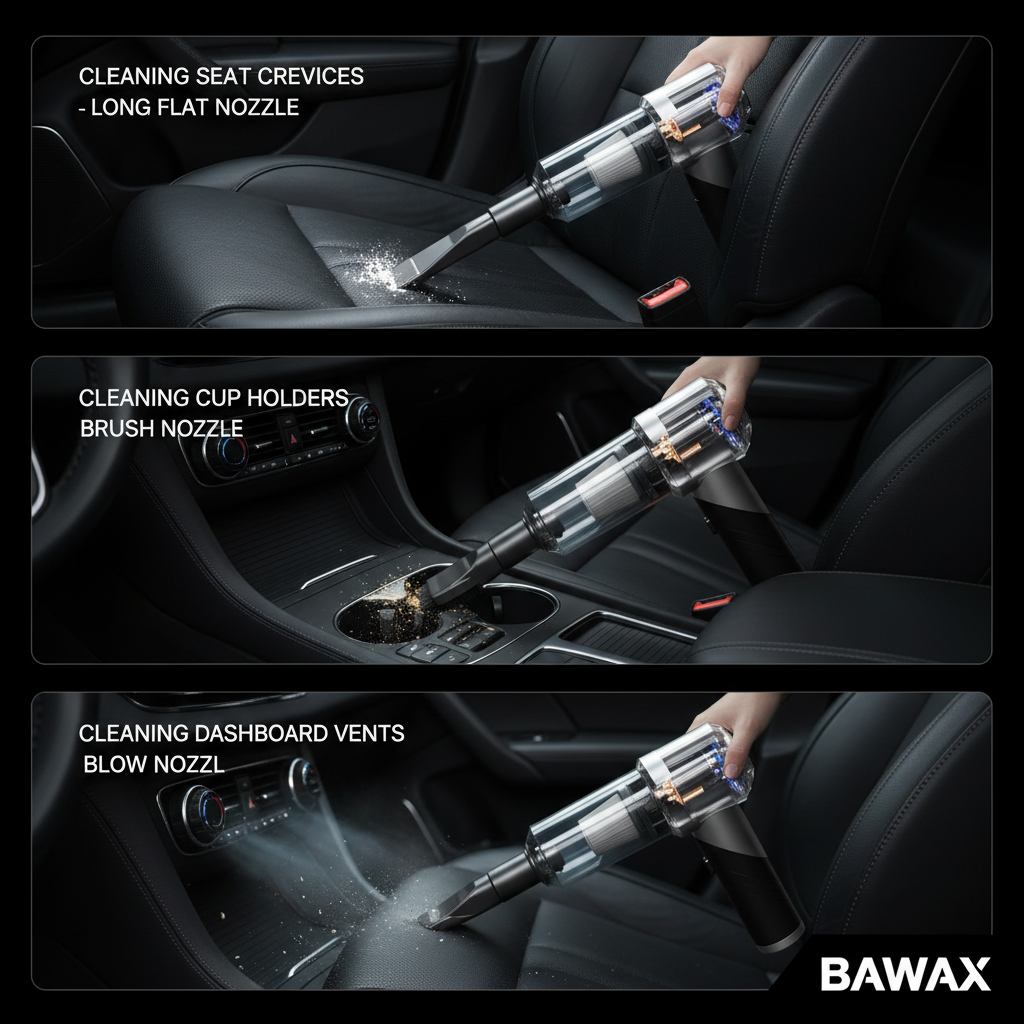 Vacuum Car Uses - BAWAX