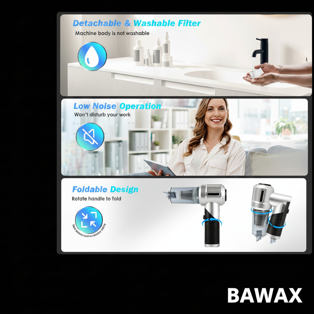 Vacuum Features - BAWAX